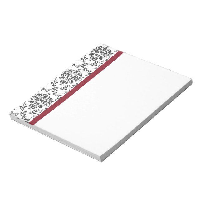 Damask Regal Notepad (Rotated)