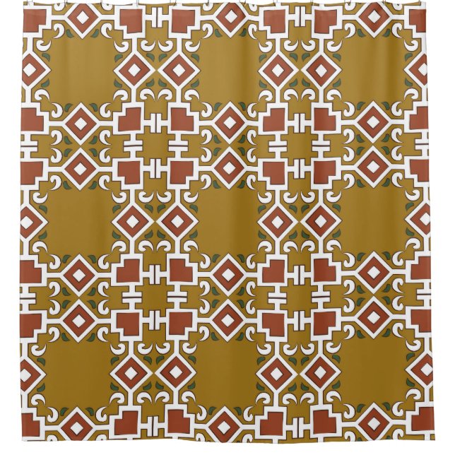 Damask seamless: vintage pattern background (Front)