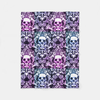 Damask Shulls Fleece Blanket