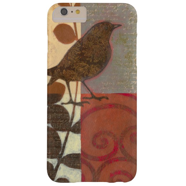 Damask Sparrow Case-Mate iPhone Case (Back)