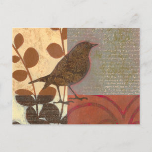 Damask Sparrow Postcard