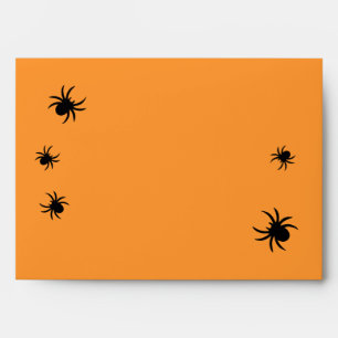 Damask Spider Invitation Envelope