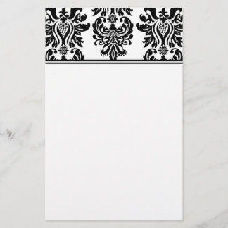 Damask Stationary Stationery