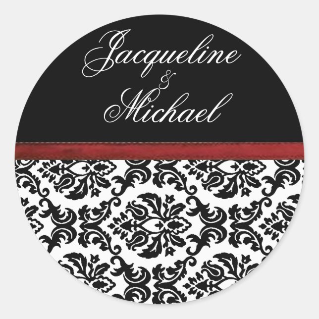 Damask ~ Stickers (Front)