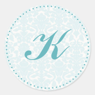 Damask TEMPLATE sticker