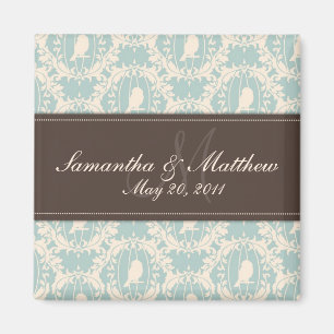 Damask Tweets SD Magnet 2