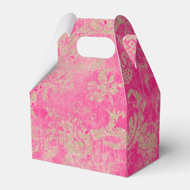 Damask Vintage (More Options) - Favor Box (Front Side)