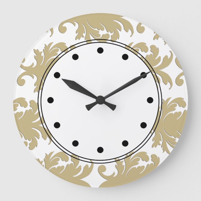 Damask Wall Clocks (Front)