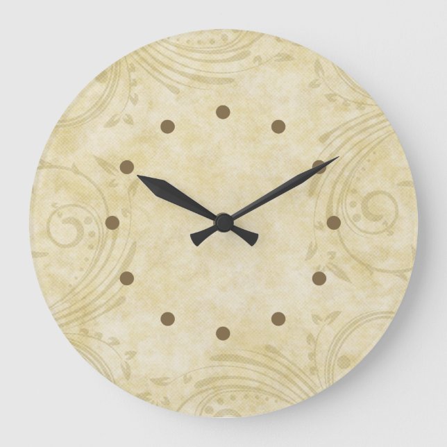 Damask Wall Clocks (Front)