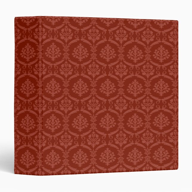 Damask wallpaper 3 binder (Front/Spine)