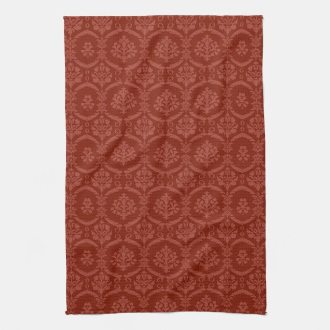 Damask wallpaper 3 kitchen towel (Vertical)