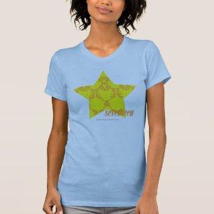 Damask Yellow-Orange 3 T-Shirt