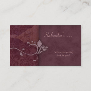 Damassé âgée par rouge de Bourgogne de carte de