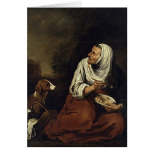 Dame âgée avec le chien