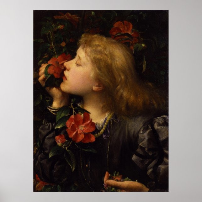 Dame Alice Ellen Terry Choosing by George Watts Poster (Front)