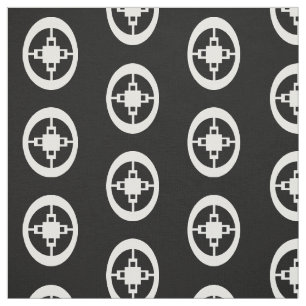 Dame Dame   Symbol for Intelligence and Ingenuity Fabric