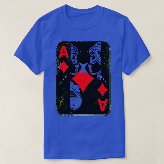 dame d'as TShirt (Design devant)