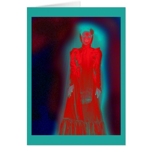 Dame en rouge (Devant)