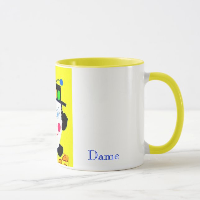 Dame Mug de pantomime (Droite)