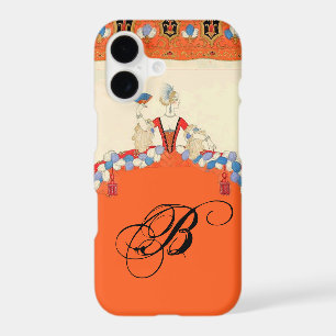 DAME ORANGE CRÉATRICE DE COSTUMES DE MODE MONOGRAM