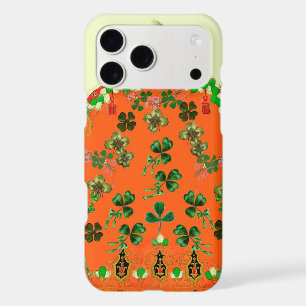 DAME ORANGE ET TRÈFLES Mode de la Saint-Patrick