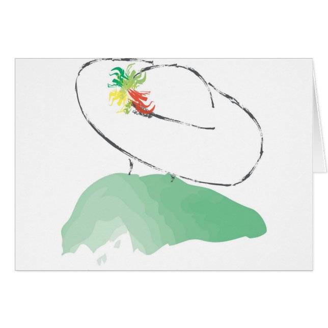 DAME VERTE DE CASQUETTE (Devant horizontal)