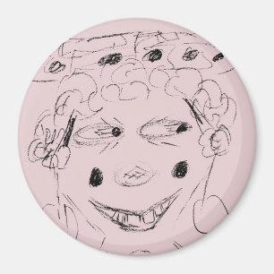 Dame Wacky Magnet