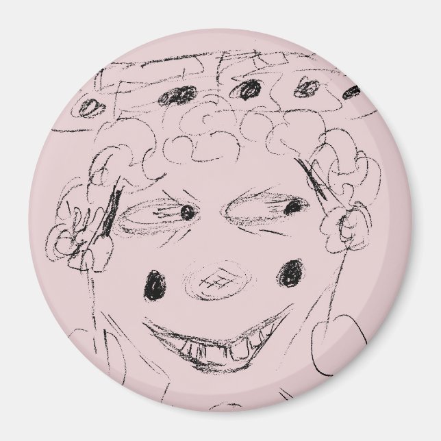 Dame Wacky Magnet (Front)