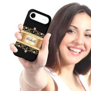 Dames Classieuses Bling Monogramme
