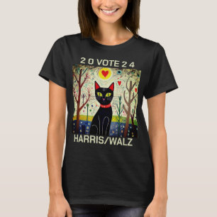 Dames De Chat Sans Enfant Pour Kamala T-Shirt