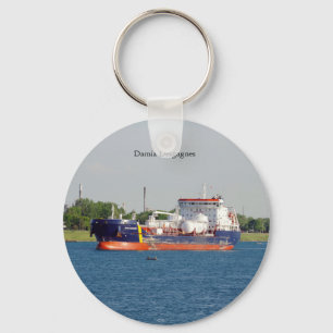 Damia Desgagnes button key chain