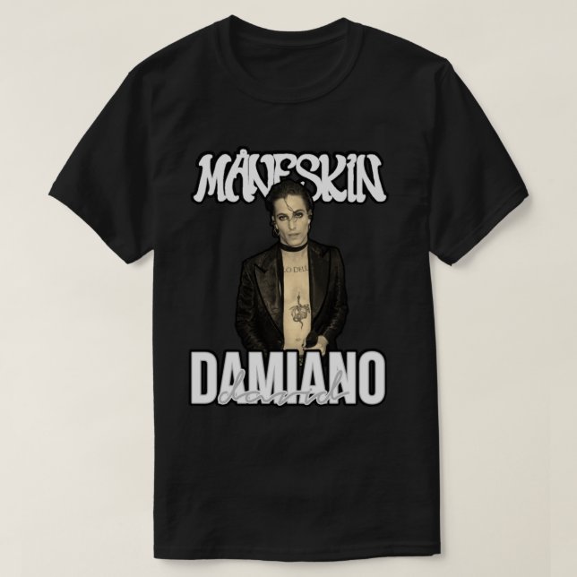 Damiano David Maneskin Classic T-Shirt (Design Front)