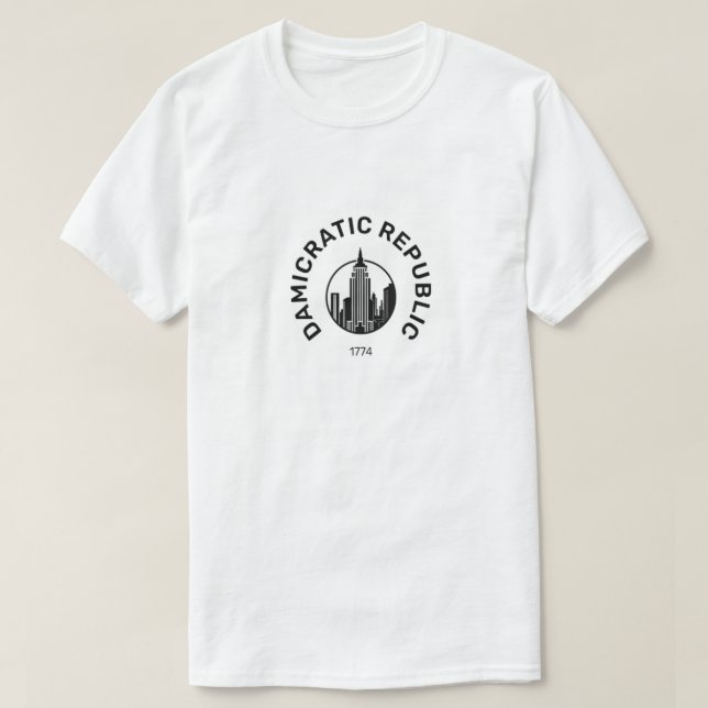 Damicratic t-shirt (Design Front)