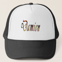 Damien Name Logo,