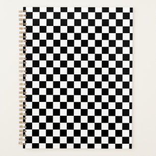 Damier à carreaux noirs et blancs