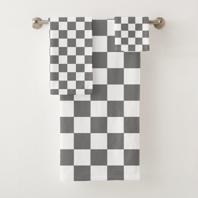 Damier gris classique (En situation)