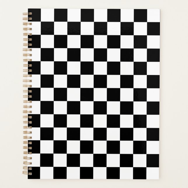 Damier noir classique (Devant)