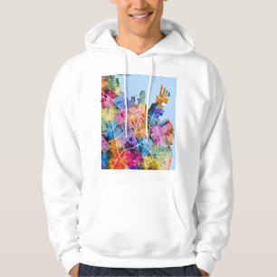 Dammam Saudi Arabia City Map Hoodie