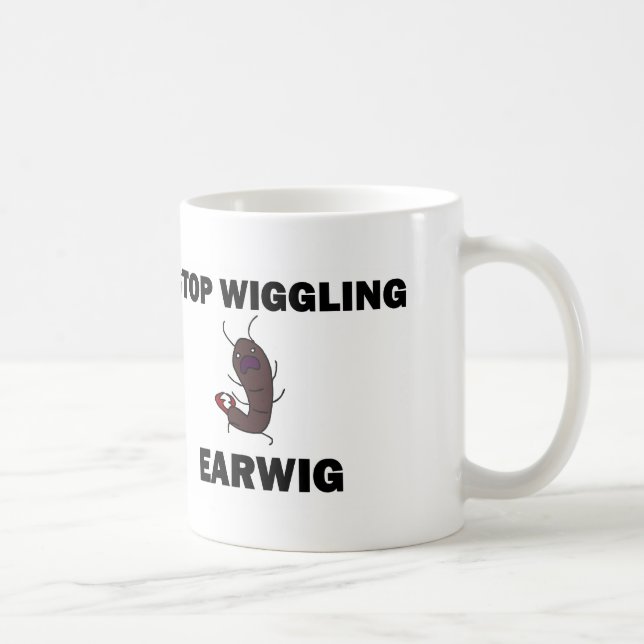 Dammit Earwig Mug (Right)