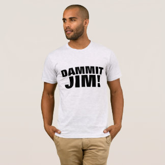 DAMMIT JIM! T-shirt sci-fi pour hommes