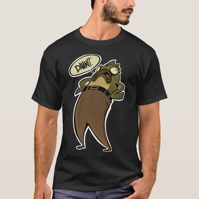 Dammit Mermaid T-Shirt (Front)