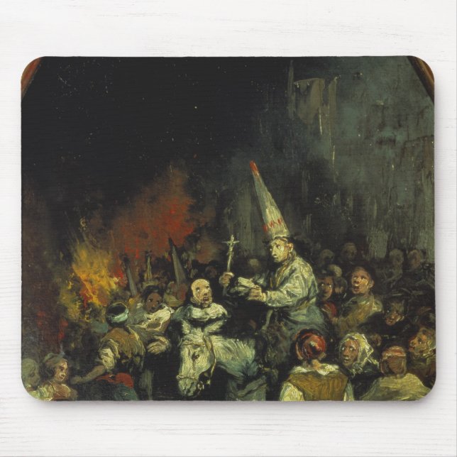 Damned by the Inquisition Mouse Pad (Front)