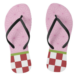 Damon Slayer Nezuko Kamado Pair de tongs
