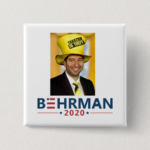 Dan Behrman for President 2020 2 Inch Square Button