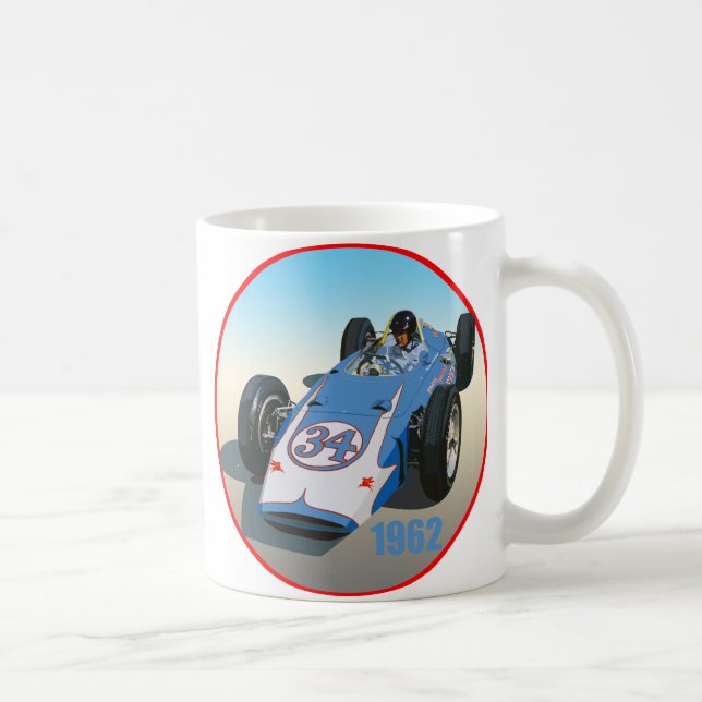 Dan Gurney 1962 Indy Coffee Mug (Right)