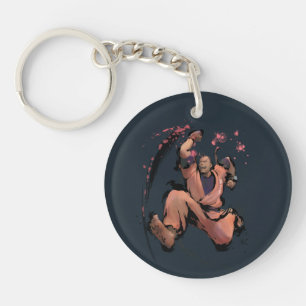 Dan Running Keychain