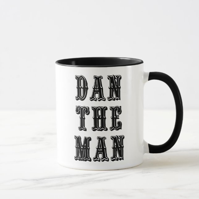 Dan the Man Mug (Right)