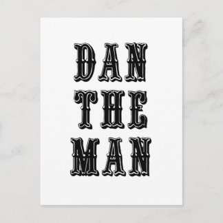 Dan the Man Postcard