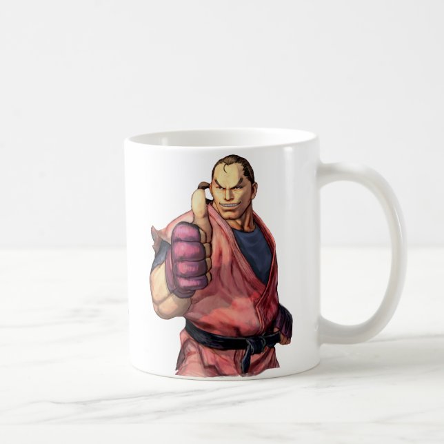 Dan With Thumb Up Coffee Mug (Right)