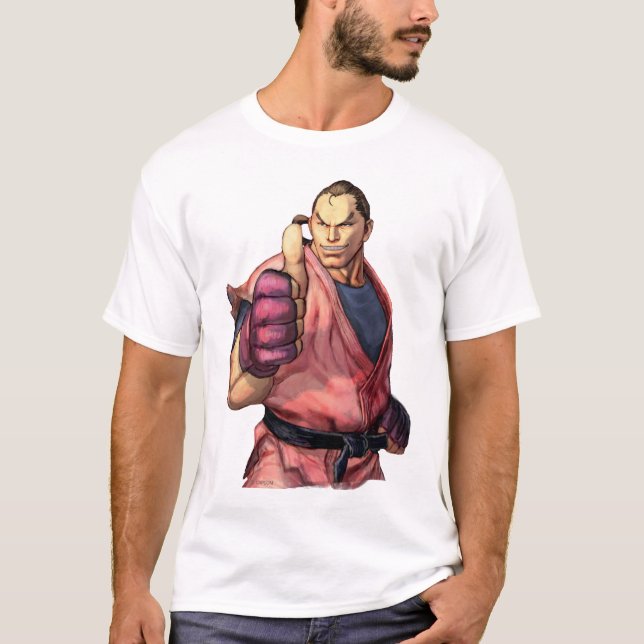 Dan With Thumb Up T-Shirt (Front)
